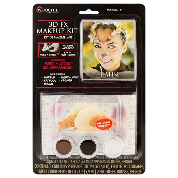 Woochie Faun 3D FX kit maquillage peel & stick effets spéciaux