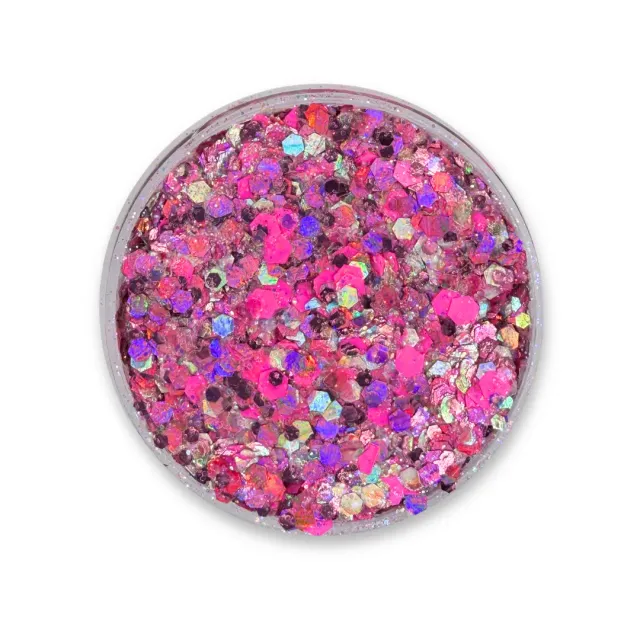 F.A.B. Studio Sparkle Glitter Cream Malibu Girl crème pailletée 25 g rose