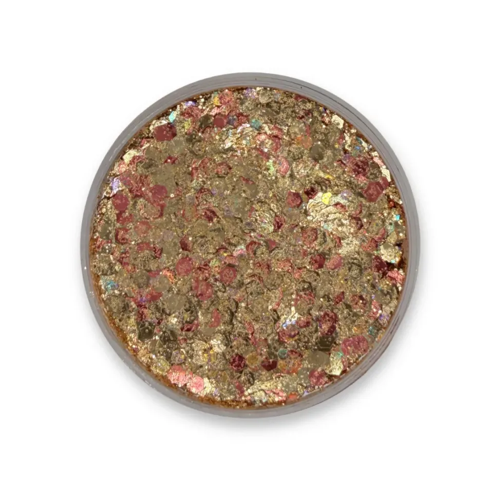 FAB Studio Sparkle Let's Toast crème pailletée 25g doré