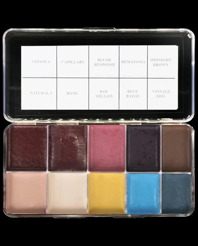 Skin Illustrator Code Stat palette maquillage alcool urgence