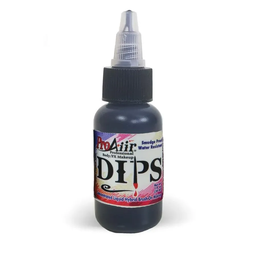 ProAiir DIPS peinture visage noire 30 ml waterproof
