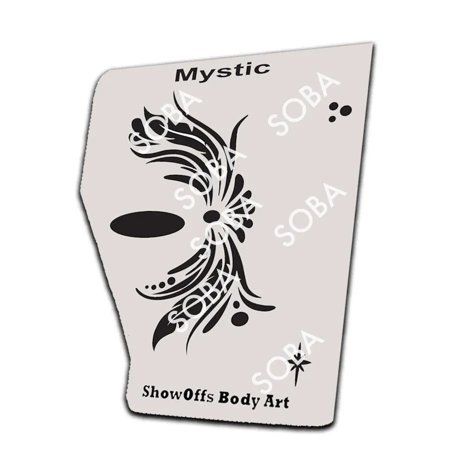 ProAiir StencilEyes Mystic pochoir maquillage plume