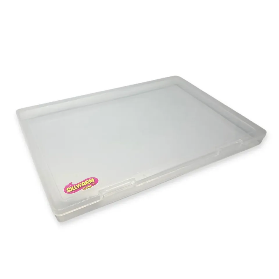 F.A.B. Clear Face Paint Organizer Case boîte transparente 24 godets