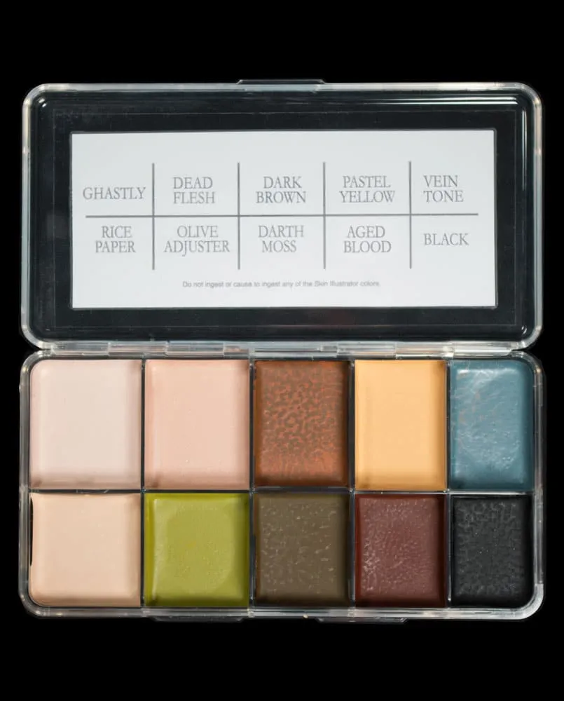 Skin Illustrator Sleepy Hollow Palette 1 maquillage FX