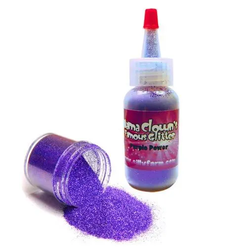 Mama Clown Purple Power paillettes visage violet opaque 1oz
