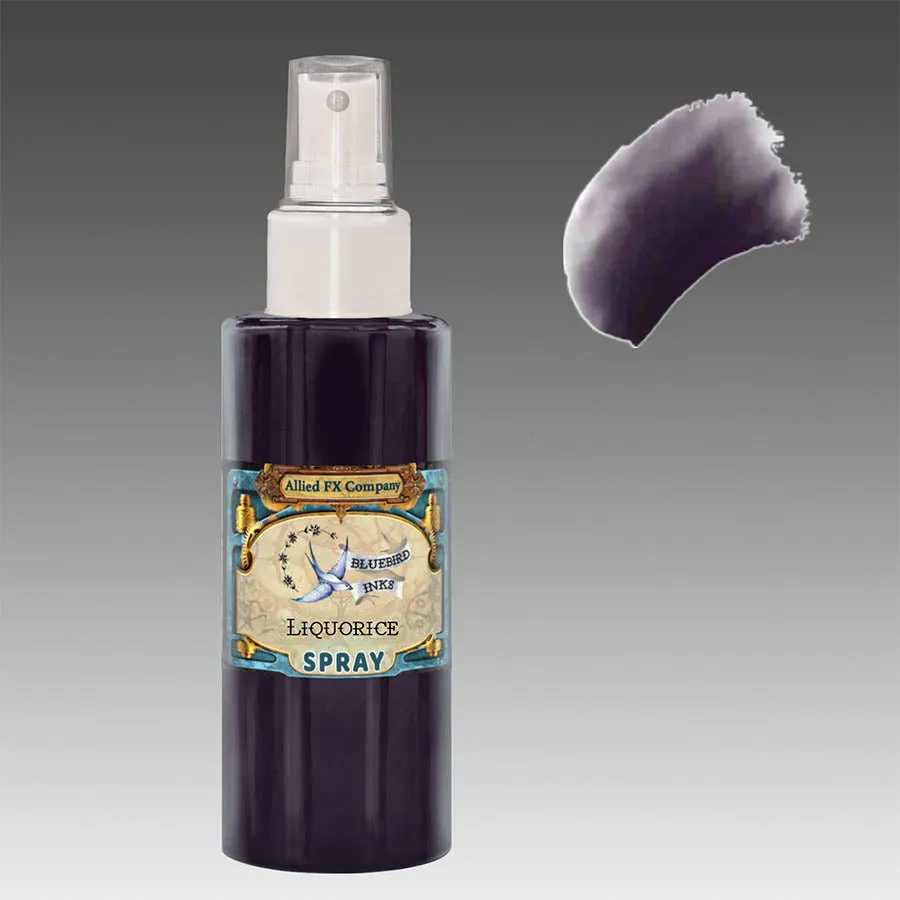 Bluebird Neutral Black encre spray 30ml noir intense