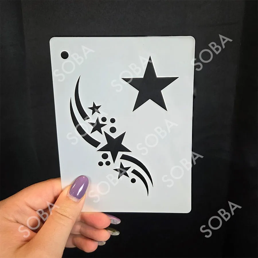 ProAiir StencilEyes QEZ23 Star Swing pochoir maquillage