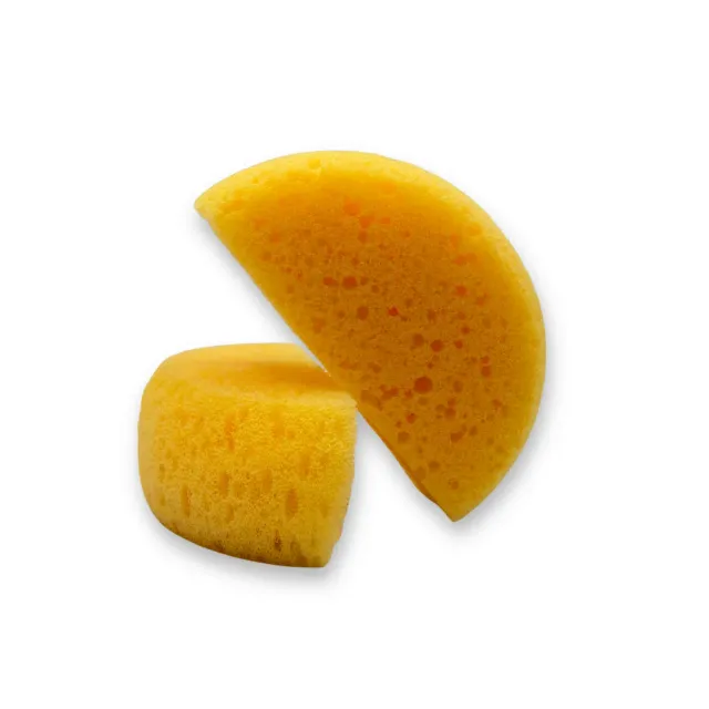 F.A.B. Classic éponge maquillage visage lot de 2 demi-lune