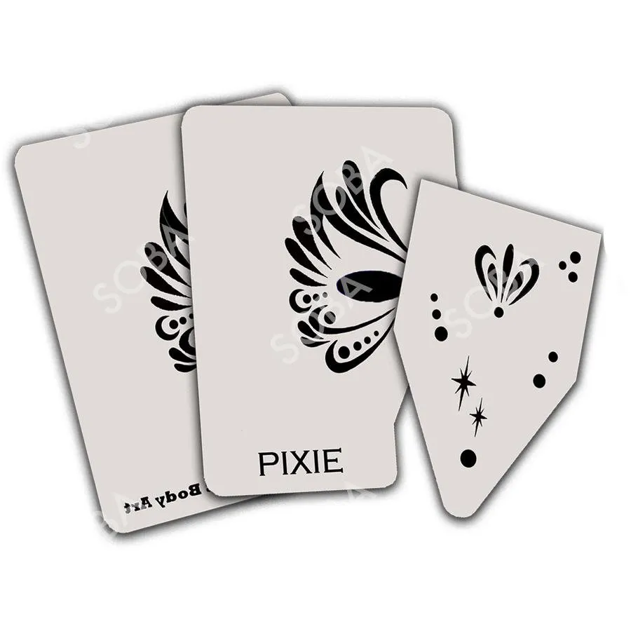 ProAiir StencilEyes Pixie pochoir visage taille unique fée