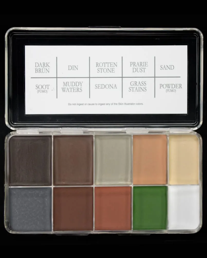 Skin Illustrator Grunge Palette maquillage salissures