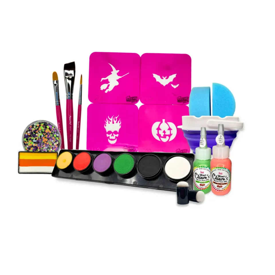 FAB Halloween Basics kit maquillage visage complet rose