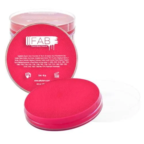 F.A.B. FAB Fuchsia 101 peinture visage rose vif 16g