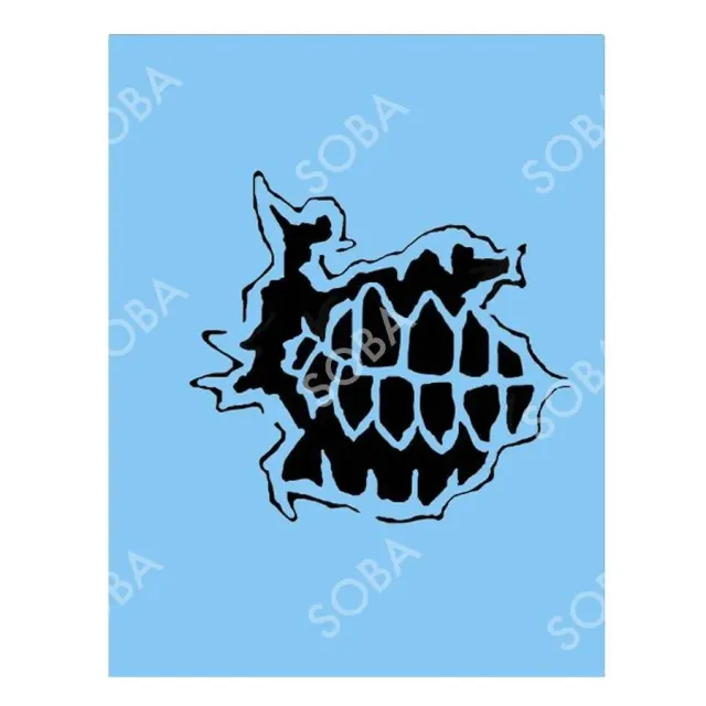 ProAiir StencilEyes QEZ83 Zombie Teeth pochoir dents zombie