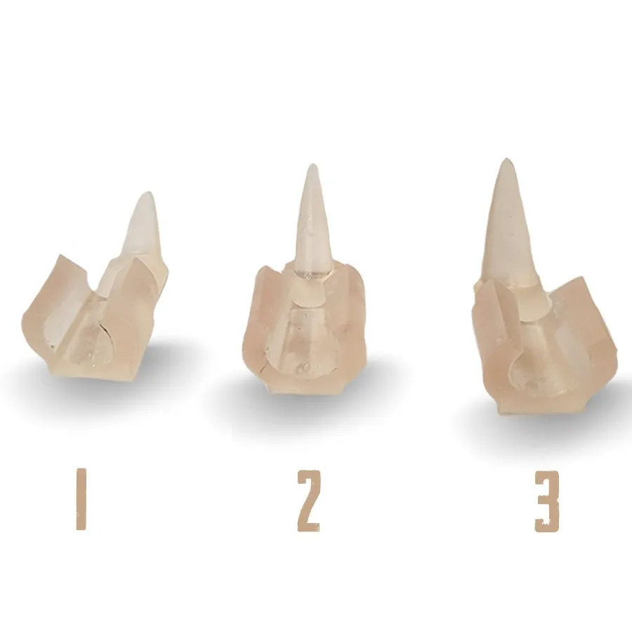 ProAiir Stipple Tips embouts aérographe lot de 3 éclaboussures