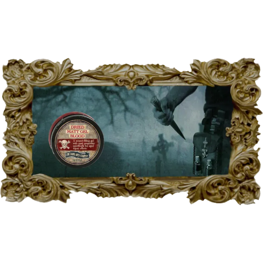 The Dark Arts Company Dried Matt Gel Blood gel de sang séché mat 50 ml
