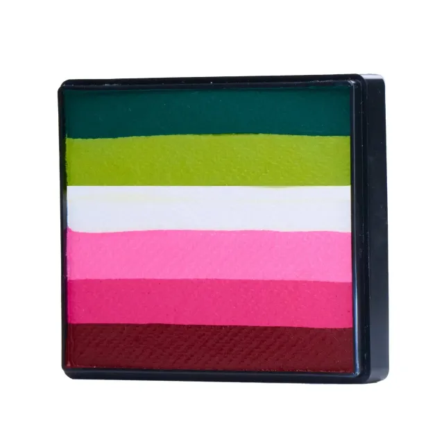 F.A.B. Fairy Pixie rainbow cake fard visage 50g vert rose