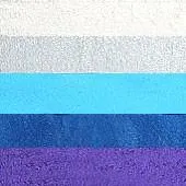 F.A.B. Midnight Rainbow Cake Fard Visage 50g Bleu Nuit