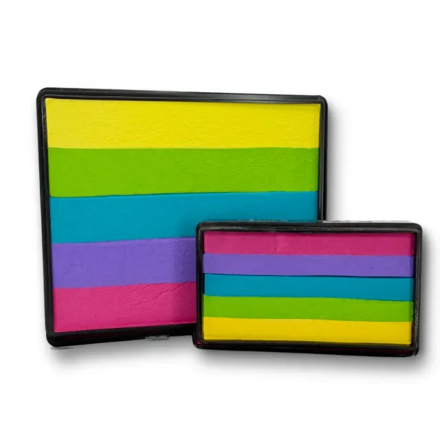 F.A.B. Ellie Pop Rainbow & Arty Cake Set peinture visage multicolore