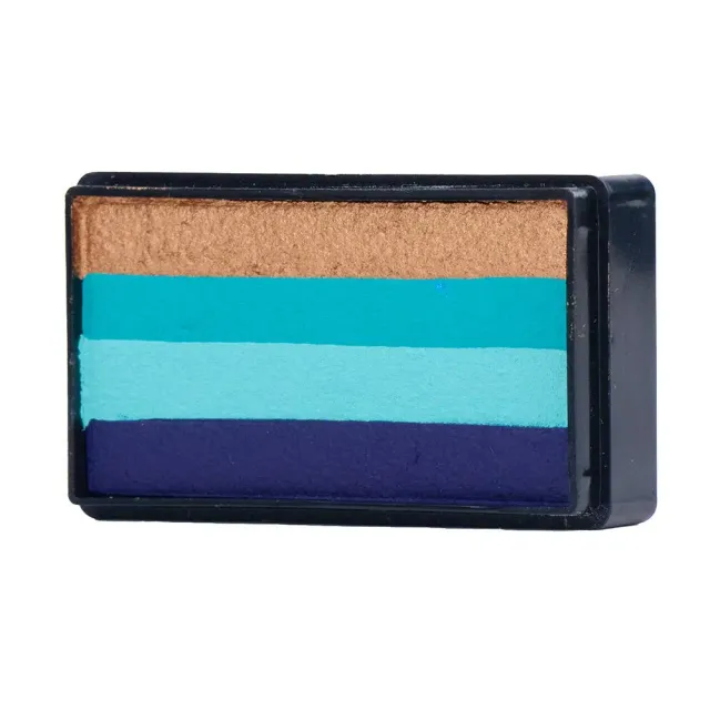 F.A.B. Mermaid Arty Cake 28g peinture visage bleu turquoise mate