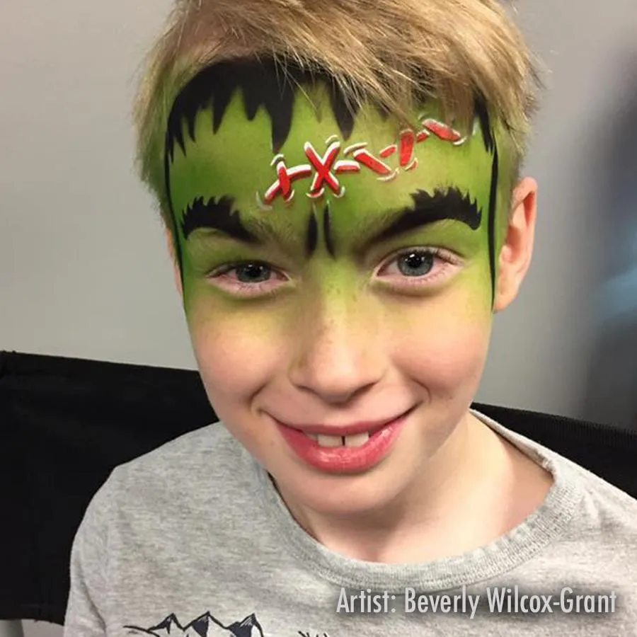 ProAiir StencilEyes Frankie pochoir visage Halloween