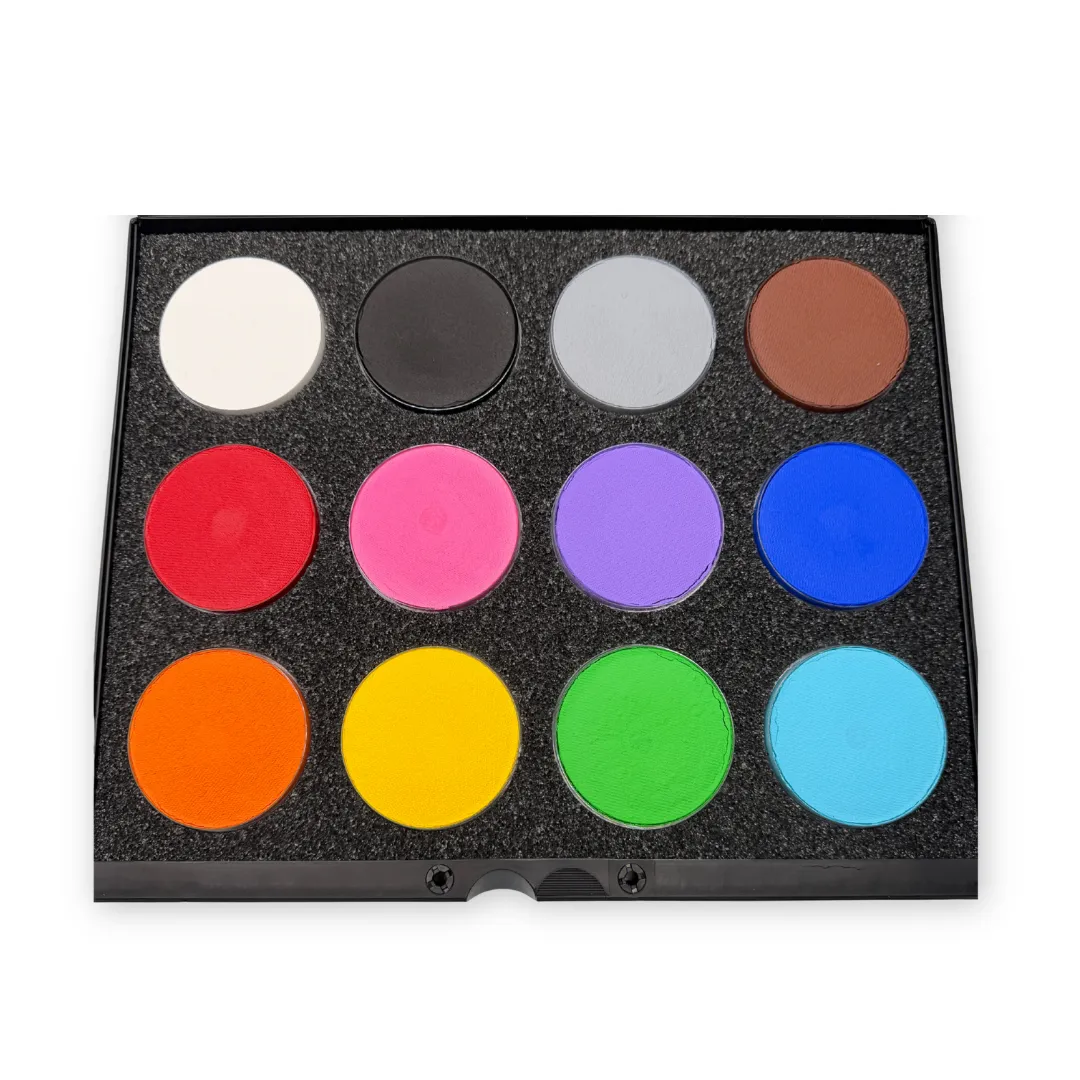 F.A.B. Essential Colors palette peinture visage 12 x 45 g