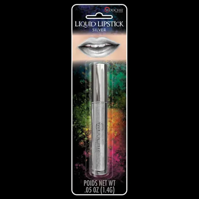 Woochie Metallic gloss lèvres argenté longue tenue