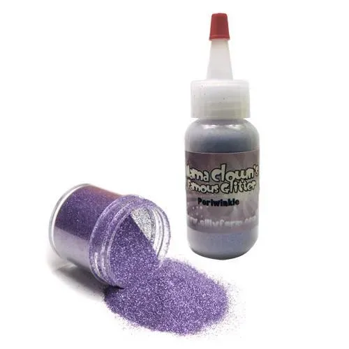 F.A.B. Mama Clown Glitter Lavender Lilac paillettes violettes opaques 1 oz