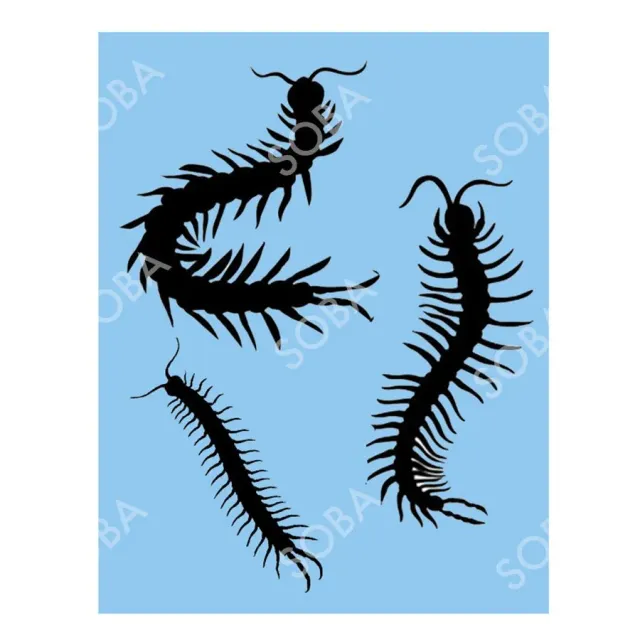 ProAiir QuickEZ QEZ91 Centipede pochoir texture