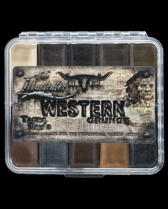 Skin Illustrator Western Grunge On Set Palette maquillage sale