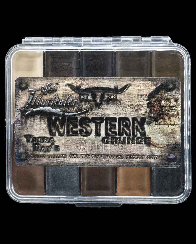 Skin Illustrator Western Grunge On Set Palette maquillage sale