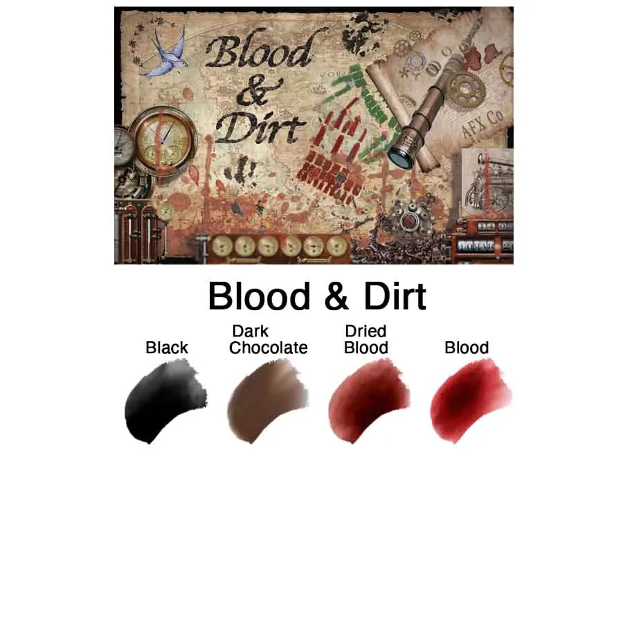 Bluebird Blood & Dirt palette fard sang et salissure 32g