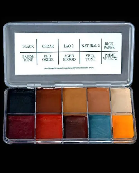 Skin Illustrator Ve Pirate palette maquillage effets salis et patines