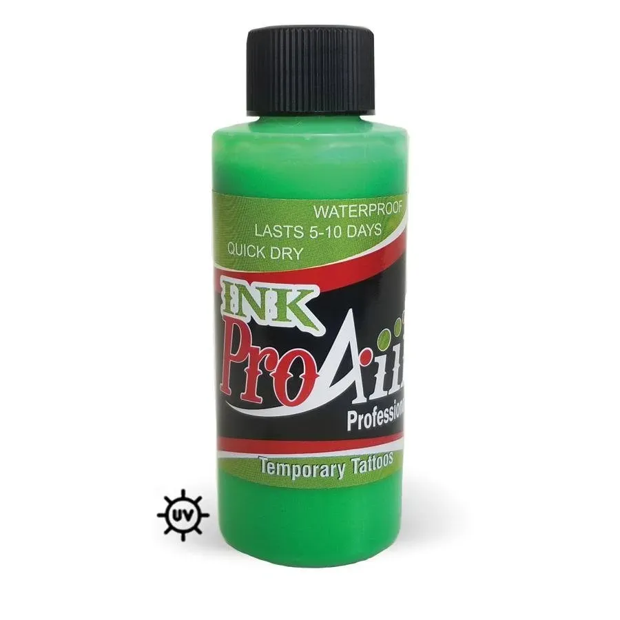 ProAiir Ink vert fluo encre tatouage 60 ml fluo