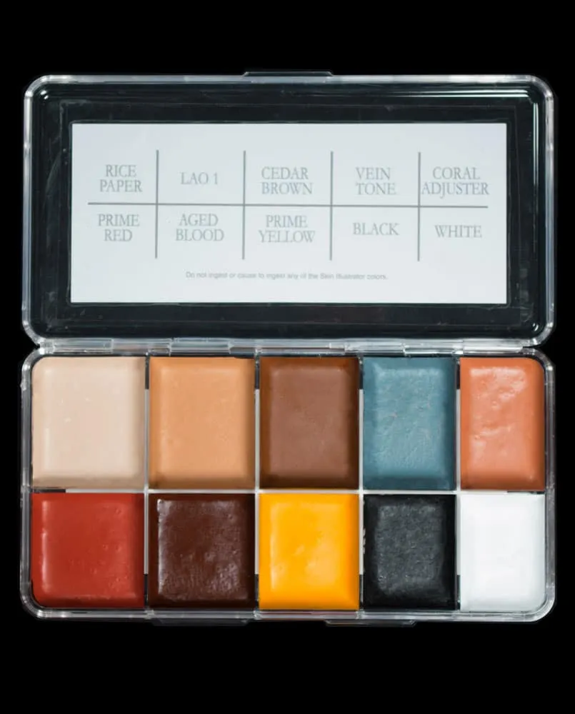 SKIN ILLUSTRATOR ACMUSE Palette maquillage alcool couleurs personnalisées