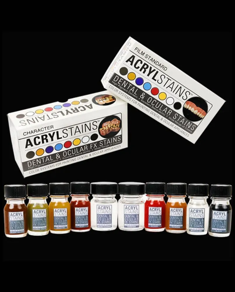 Skin Illustrator AcrylStains Character kit dents effets spéciaux