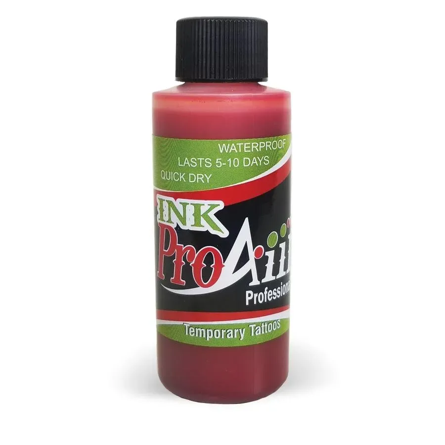 ProAiir INK Encre Tatouage Temporaire Rouge Sang 60 ml scène