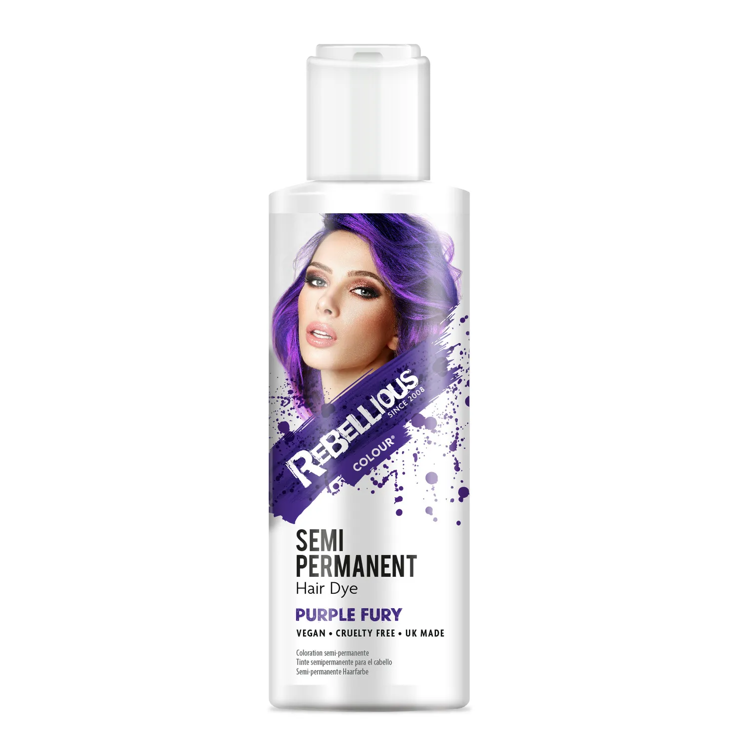 Rebellious Colour coloration semi-permanente 100ml vegan