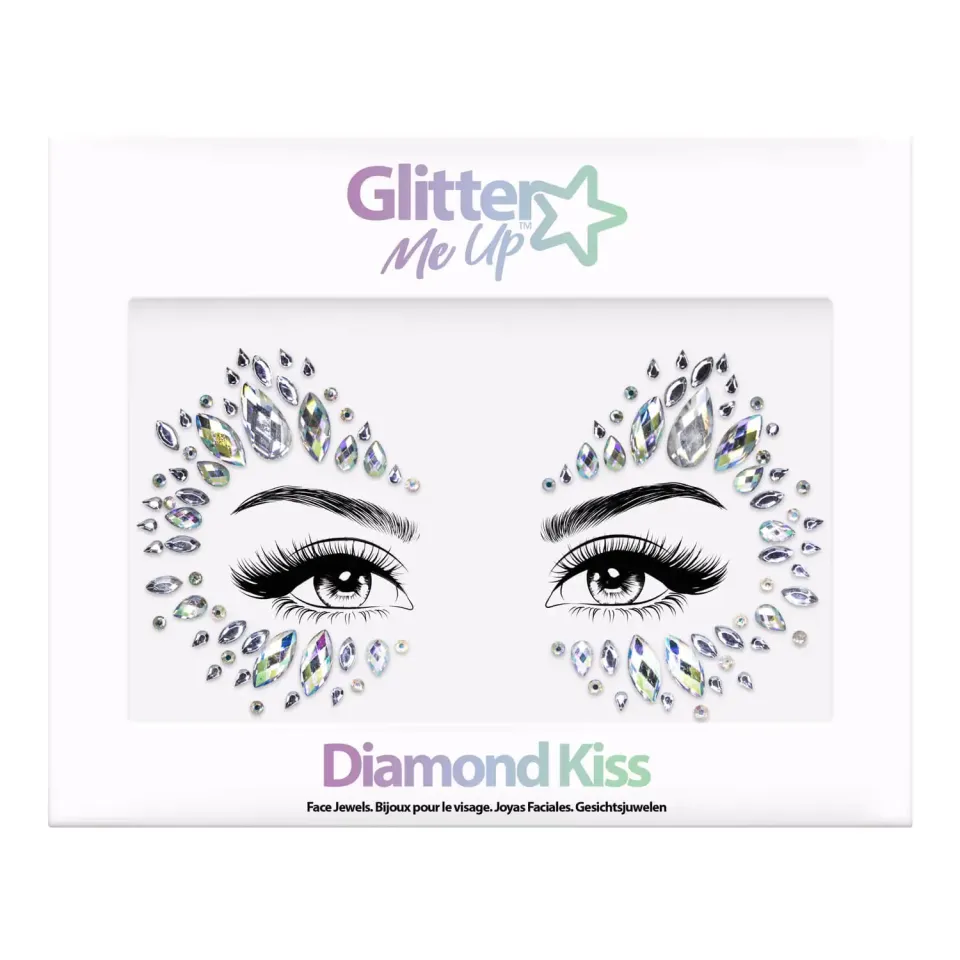 Paintglow Glitter Me Up Diamond Kiss bijoux visage strass
