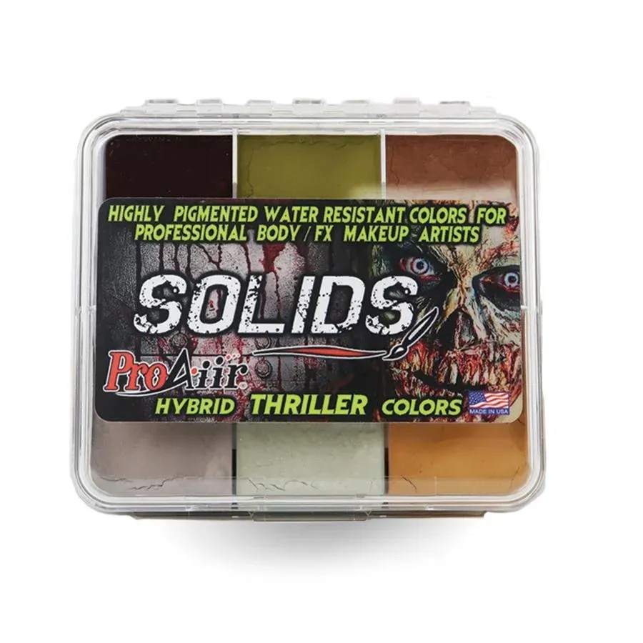ProAiir Solids Thriller palette maquillage 42g zombie Halloween