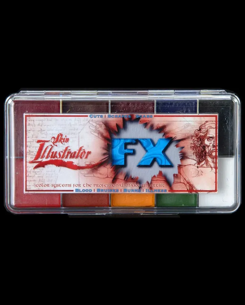 Skin Illustrator FX palette alcool blessures effets spéciaux
