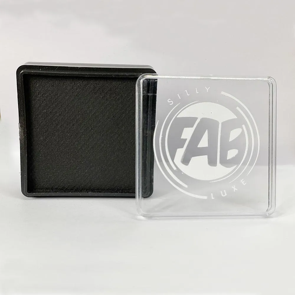 F.A.B. FAB Luxe Black peinture visage et corps noire 45 g intense