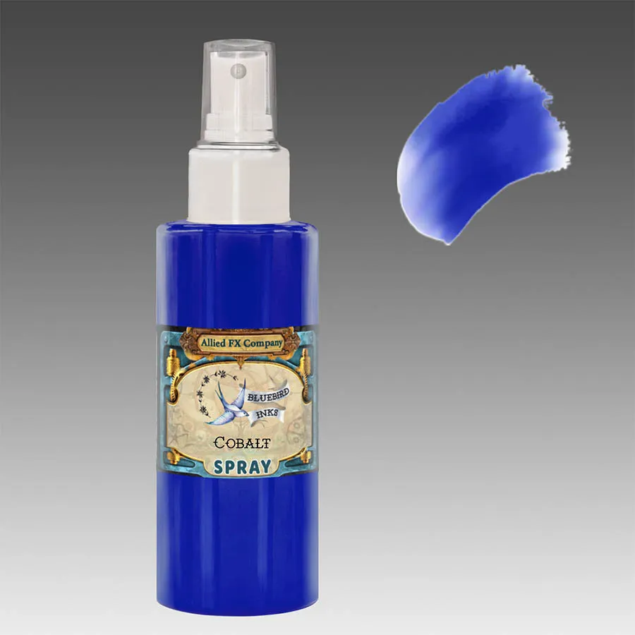 BLUEBIRD Blue Spray encre aérographe Cyan 30 ml