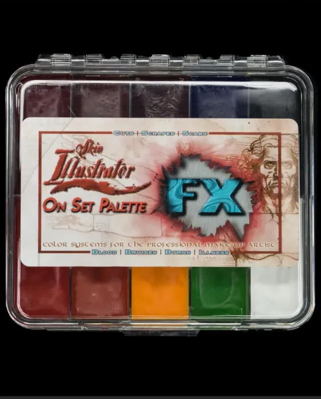 Skin Illustrator FX On Set palette blessures 10 couleurs