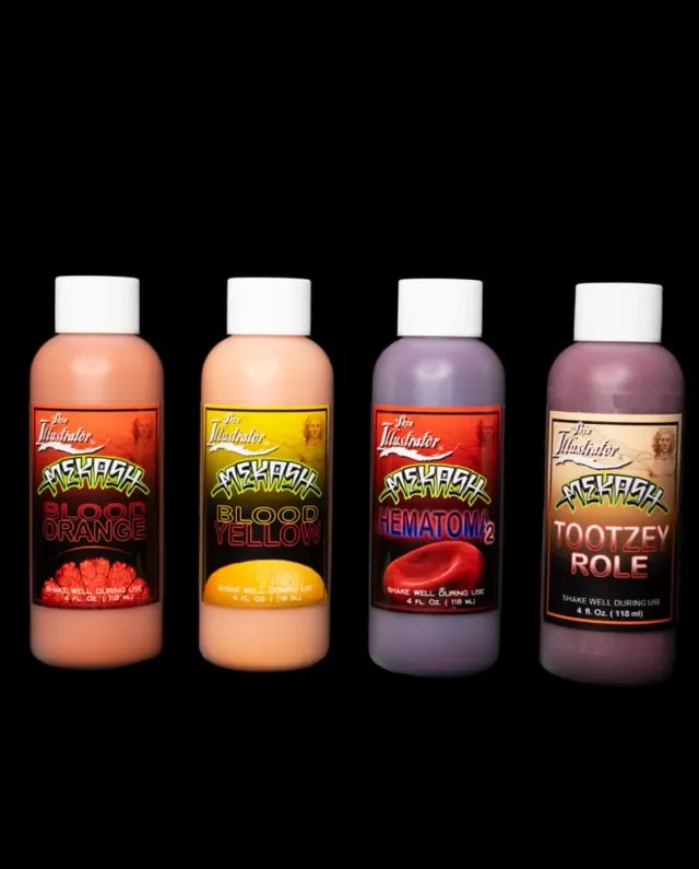 Skin Illustrator Mekash Liquids couleurs liquides aérographe