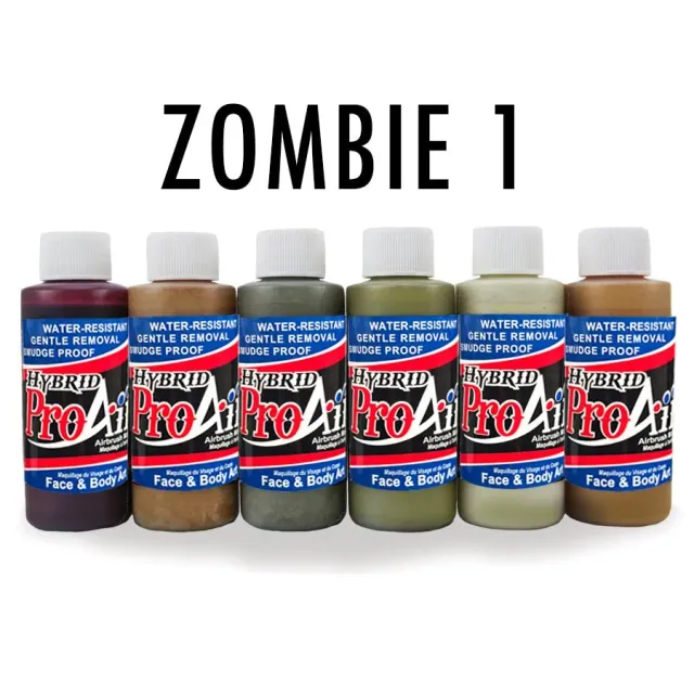 ProAiir Zombie 1 Hybrid kit maquillage 30 ml effets horreur