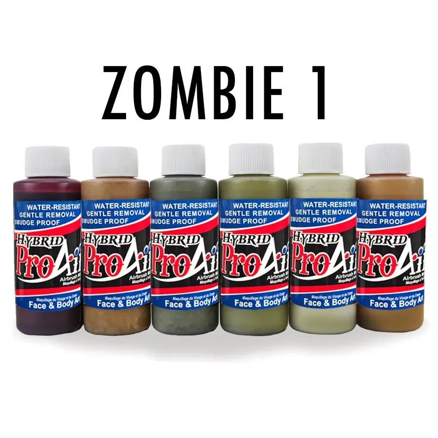 ProAiir Zombie 1 Hybrid kit maquillage 30 ml effets horreur
