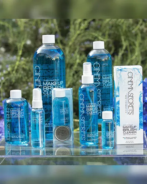 Cinema Secrets nettoyant pinceaux vanille bleue 6 oz