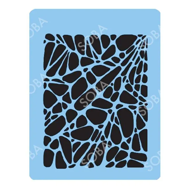 ProAiir StencilEyes QEZ58 Web Skin pochoir toile araignée