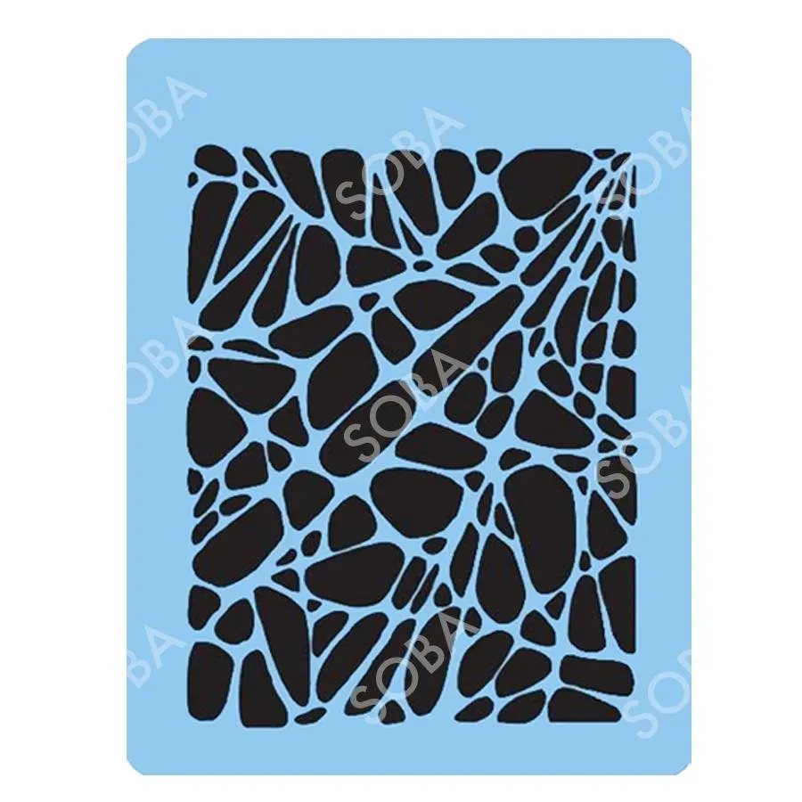 ProAiir StencilEyes QEZ58 Web Skin pochoir toile araignée