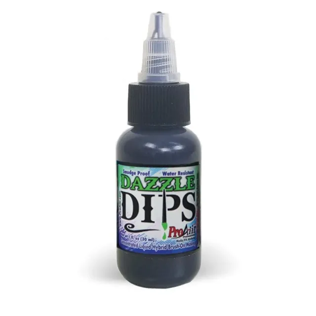 ProAiir Dips Dazzle Black peinture métallique 30ml noir